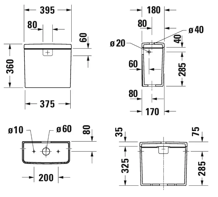 Duravit - D-Neo - Kombi-WC - 0944000085 – 2. kép