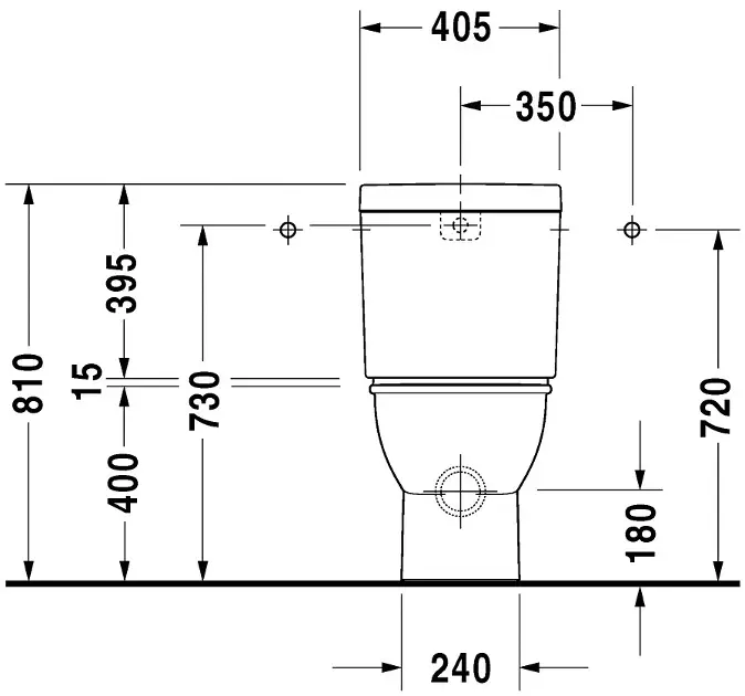 Duravit - Darling New - Kombi-WC - 0931000005 – 2. kép