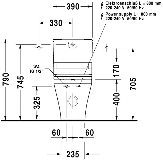 Duravit - DuraStyle - Kombi-WC - 2156590000 – 4. kép
