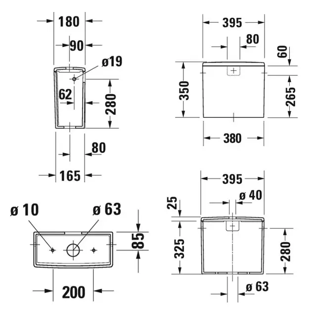 Duravit - ME by Starck - Kombi-WC - 09380000051 – 2. kép