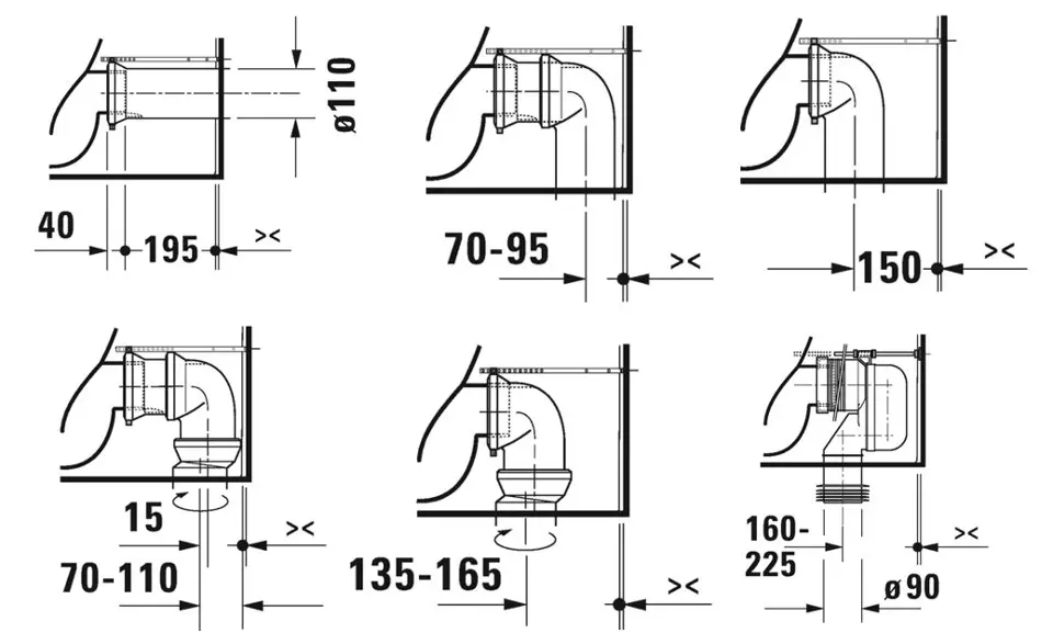 Duravit - ME by Starck - Kombi-WC - 20050900001 – 3. kép