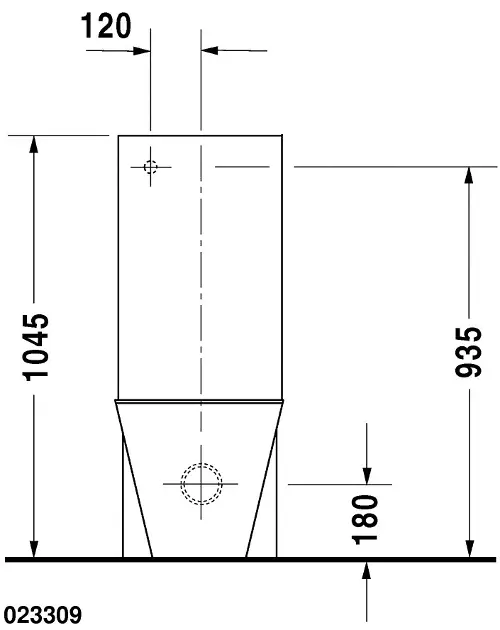 Duravit - Starck 1 - Kombi-WC - 8727100005 – 2. kép