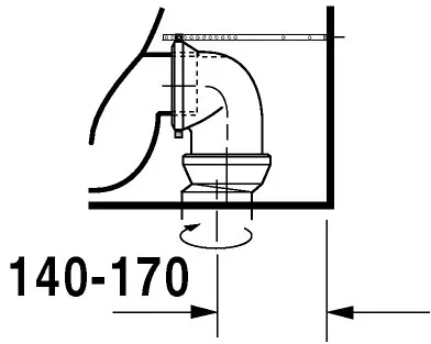 Duravit - Starck 2 - Kombi-WC - 2145090000 – 9. kép