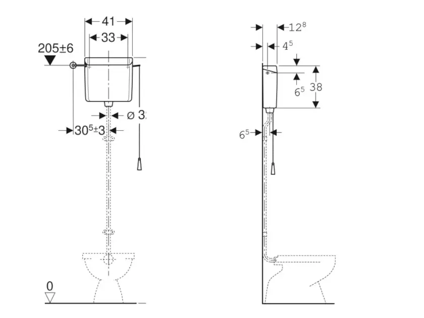 Geberit - Equipment and accessories - Kombi-WC - 123.700.11.1 – 2. kép