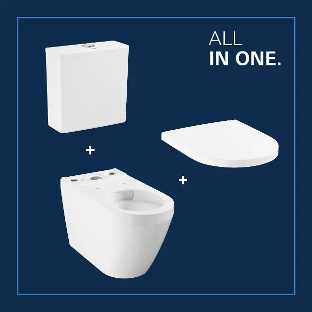 Grohe - Euro Ceramic - Kombi-WC - 102513SH00 – 11. kép