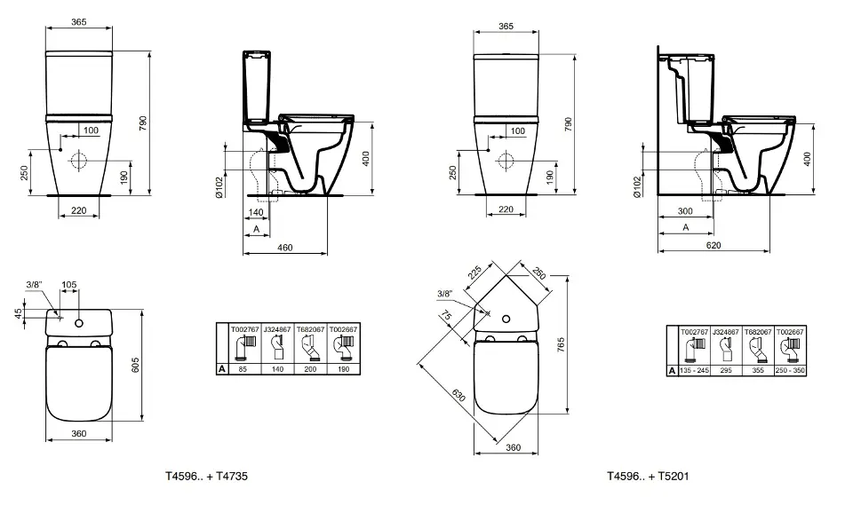 Ideal Standard - i.Life S - Kombi-WC - T459601 – 2. kép