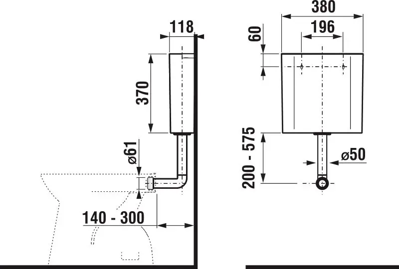 Jika - Fittings and accessories - Kombi-WC - H8937100000001 – 2. kép