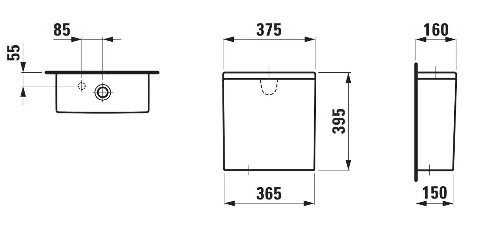Laufen - Pro - Kombi-WC - H8299530009731 – 2. kép