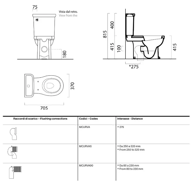 Sapho - GSI Classic - Kombi-WC - 871711 – 2. kép