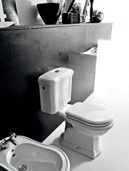Sapho - Kerasan Retro - Kombi-WC - 108101 – 4. kép