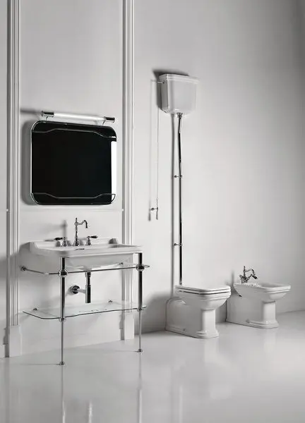 Sapho - Kerasan Waldorf - Kombi-WC - 418001 – 3. kép