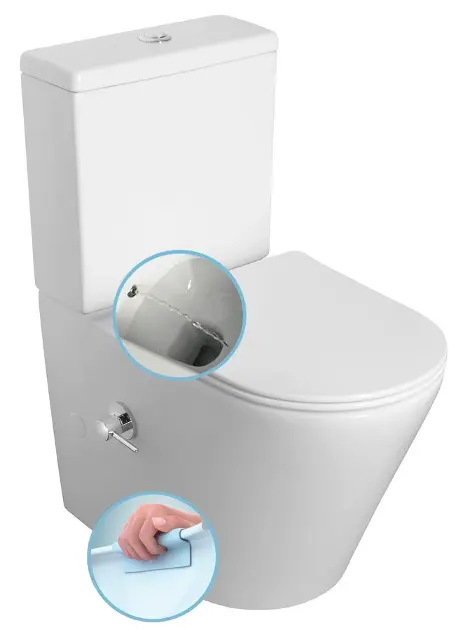 Sapho - Sanitary ceramics - Kombi-WC - PC1012RX