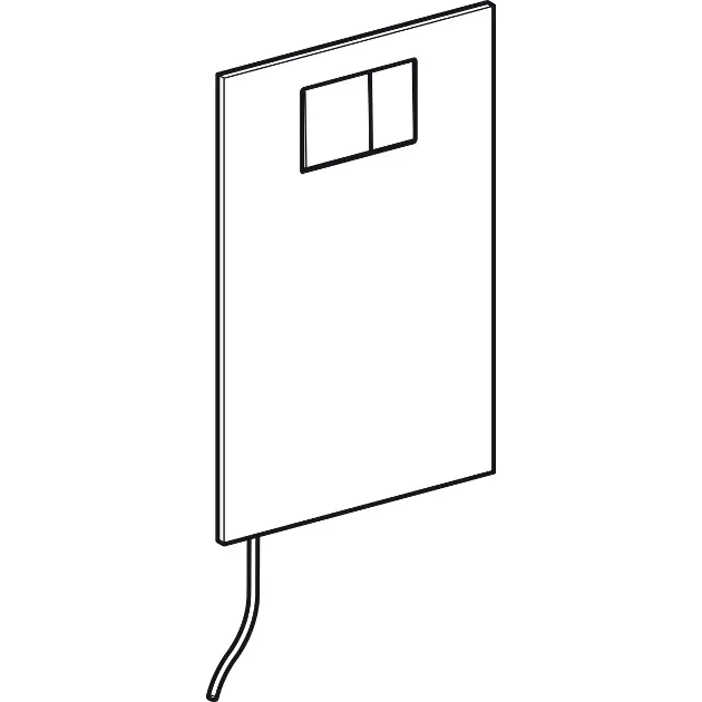 Geberit - AquaClean - Nyomólap - 115.322.11.1 – 3. kép