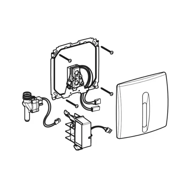 Geberit - Flush systems - Nyomólap - 115.817.46.5 – 3. kép