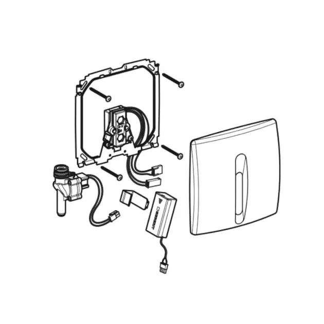 Geberit - Flush systems - Nyomólap - 115.818.46.5 – 3. kép