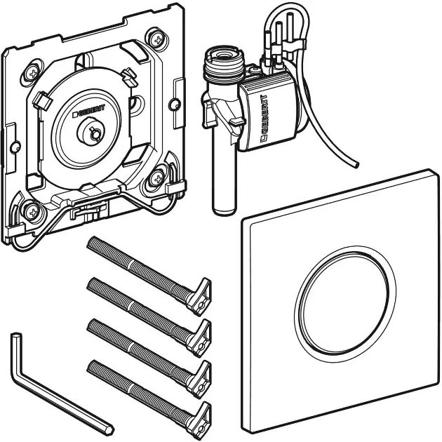 Geberit - Flush systems - Nyomólap - 116.011.21.5 – 3. kép