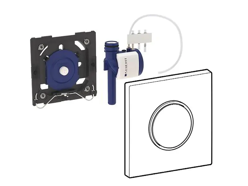 Geberit - Flush systems - Nyomólap - 116.015.KH.1 – 3. kép