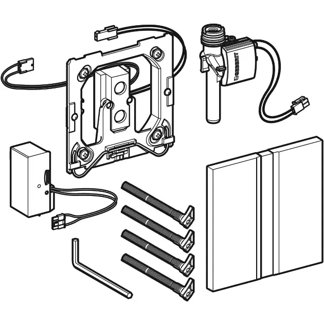 Geberit - Flush systems - Nyomólap - 116.026.QF.1 – 3. kép