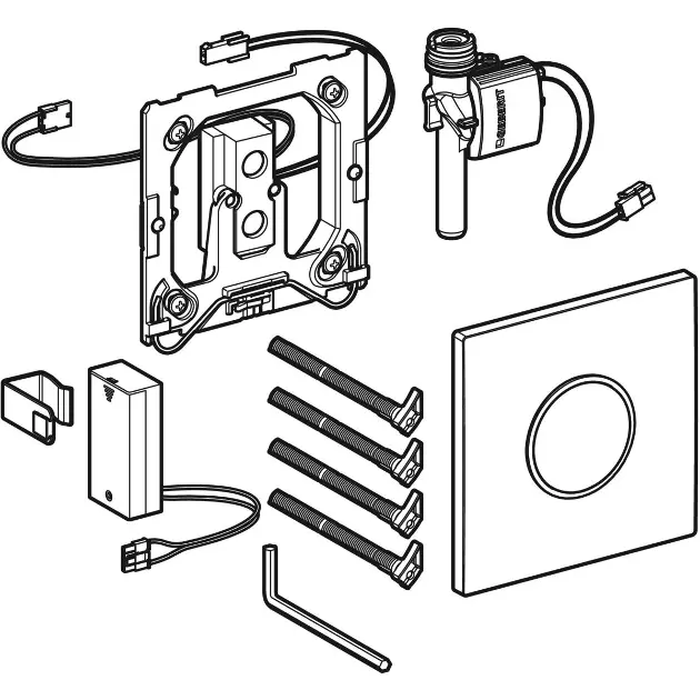 Geberit - Flush systems - Nyomólap - 116.035.SN.1 – 3. kép