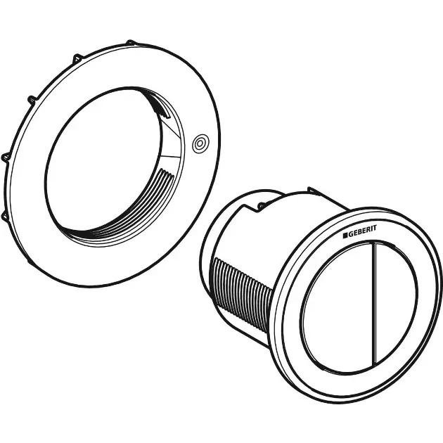 Geberit - Flush systems - Nyomólap - 116.057.KH.1 – 3. kép