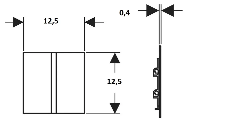 Geberit - Nyomólap - 116.227.14.1 – 2. kép