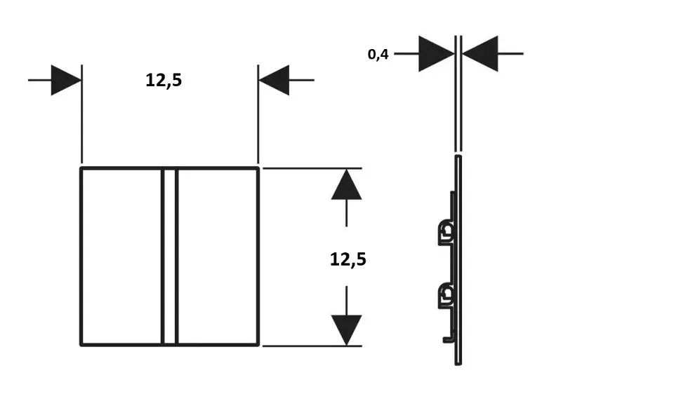 Geberit - Nyomólap - 116.237.JL.1 – 2. kép
