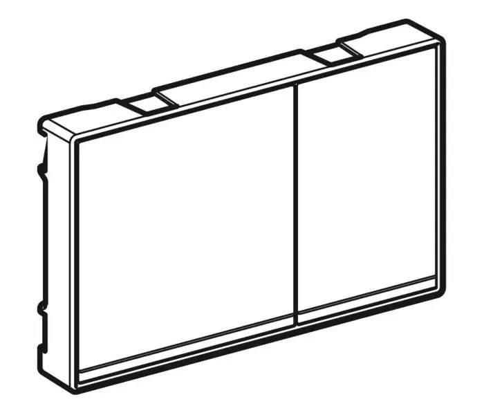 Geberit - Omega60 - Nyomólap - 115.081.JK.1 – 3. kép