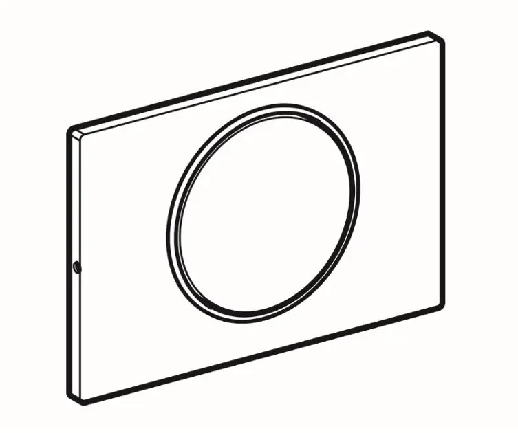 Geberit - Sigma10 - Nyomólap - 115.787.SN.5 – 3. kép