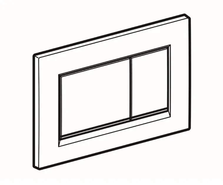 Geberit - Sigma20 - Nyomólap - 115.883.DW.1 – 3. kép