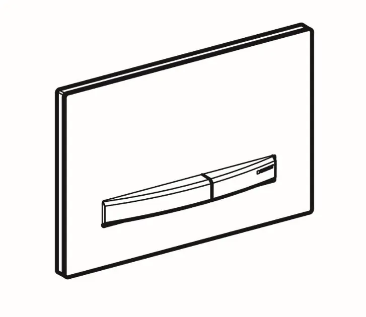 Geberit - Sigma50 - Nyomólap - 115.672.JV.2 – 3. kép