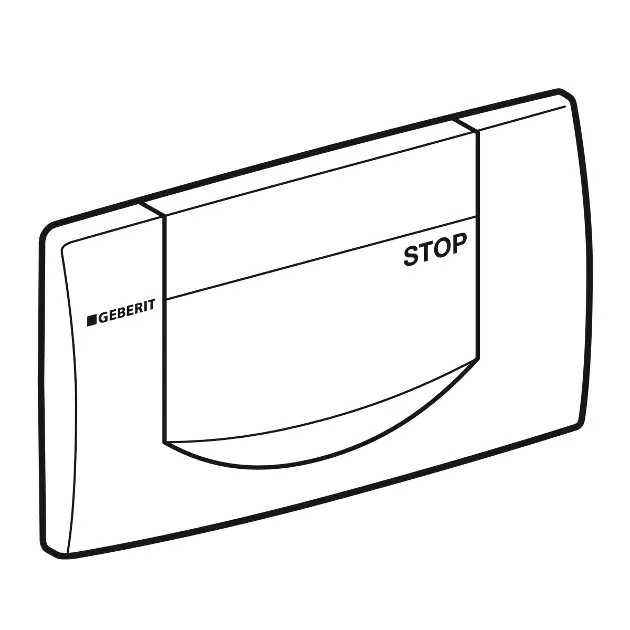 Geberit - Twinline - Nyomólap - 115.222.21.1 – 3. kép