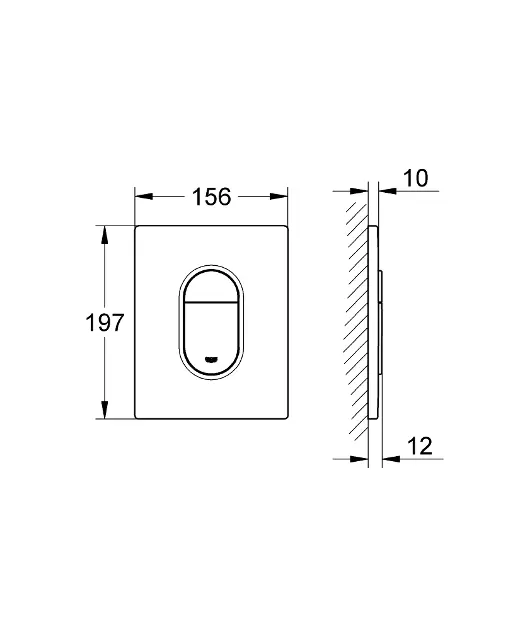 Grohe - Arena Cosmopolitan - Nyomólap - 38844KF0 – 2. kép
