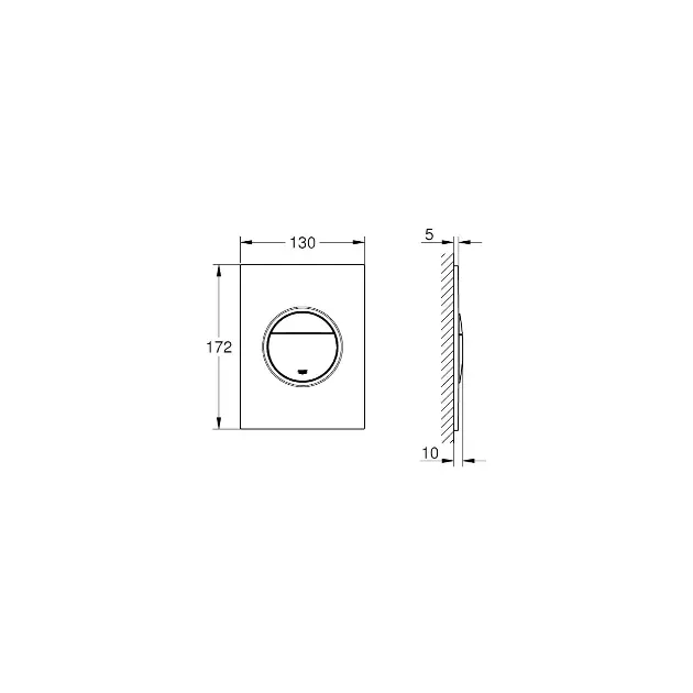 Grohe - Nova Cosmopolitan S - Nyomólap - 37601MS0 – 2. kép