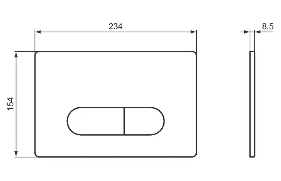 Ideal Standard - Oleas - Nyomólap - R0116AC – 2. kép