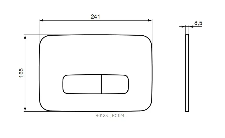 Ideal Standard - Oleas - Nyomólap - R0123AC – 2. kép