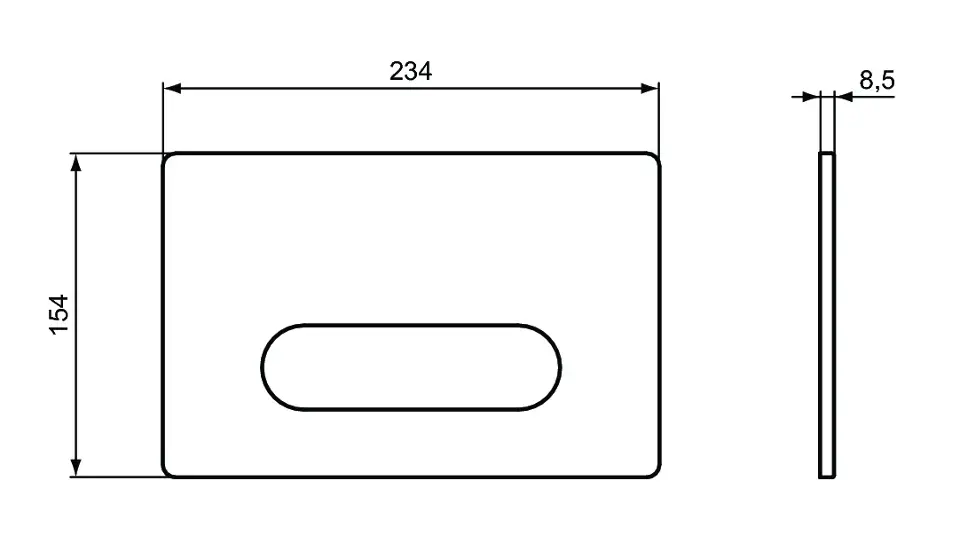 Ideal Standard - Oleas - Nyomólap - R0126AC – 2. kép