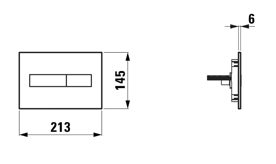 Laufen - INEO - Nyomólap - H9001110040001 – 2. kép