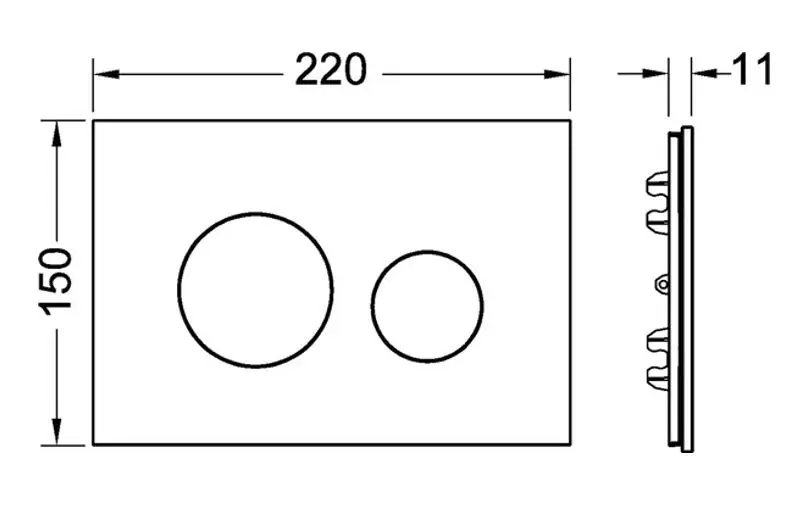 Tece - TECEloop - Nyomólap - 9240612 – 2. kép