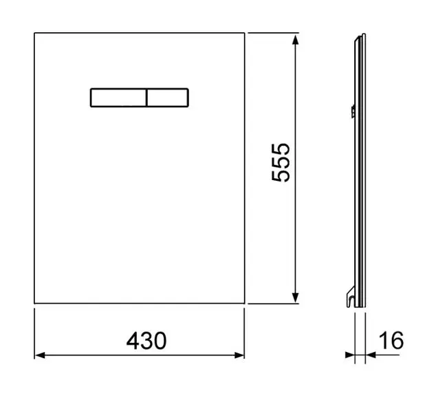 Tece - TECElux - Nyomólap - 9650004 – 2. kép