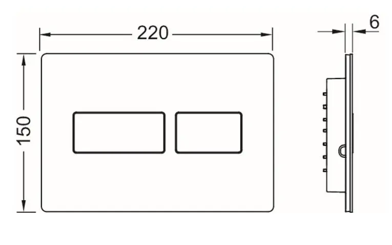 Tece - TECEsolid - Nyomólap - 9240416 – 2. kép
