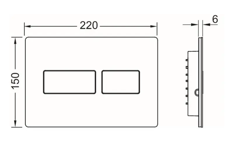 Tece - TECEsolid - Nyomólap - 9240433 – 2. kép