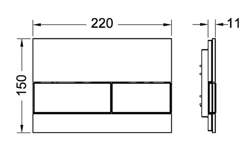 Tece - TECEsquare - Nyomólap - 9240806 – 2. kép