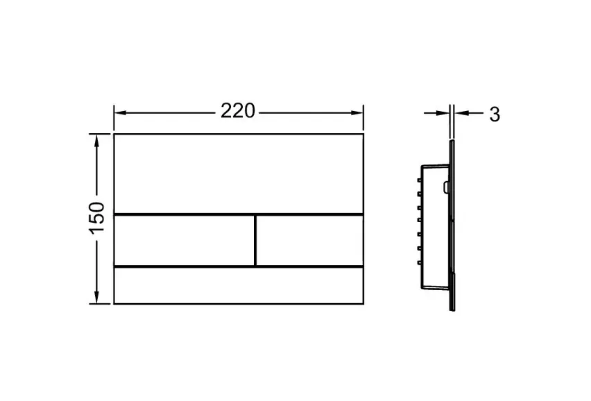 Tece - TECEsquare - Nyomólap - 9240847 – 2. kép