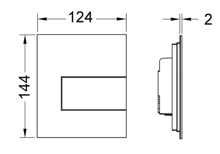 Tece - TECEsquare - Nyomólap - 9242812 – 2. kép