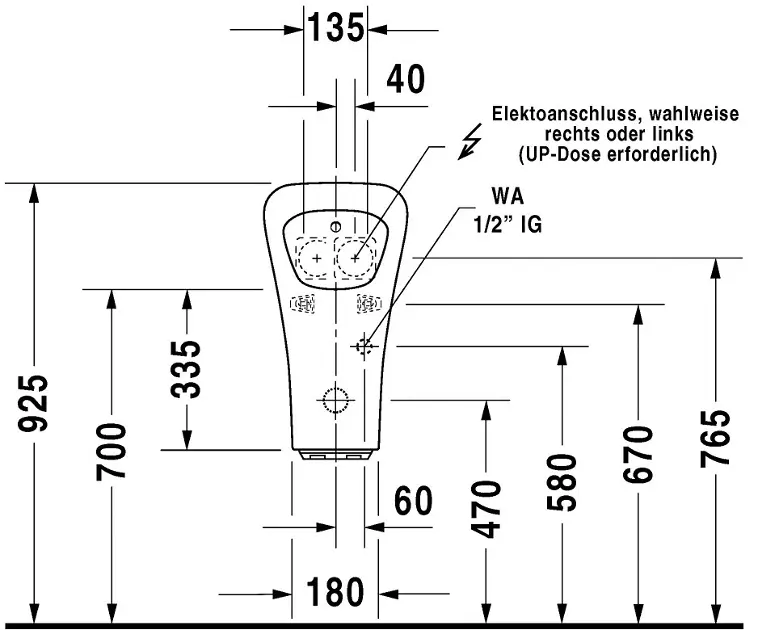 Duravit - DuraStyle - Piszoár - 28063100931 – 4. kép