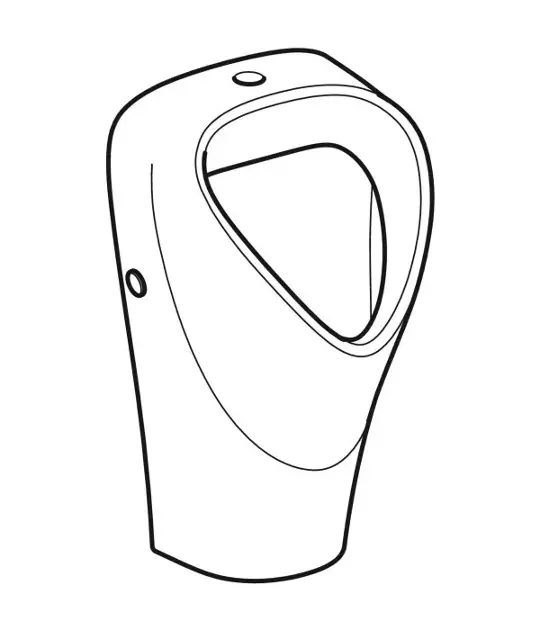 Geberit - Selnova - Piszoár - 501.676.00.1 – 3. kép