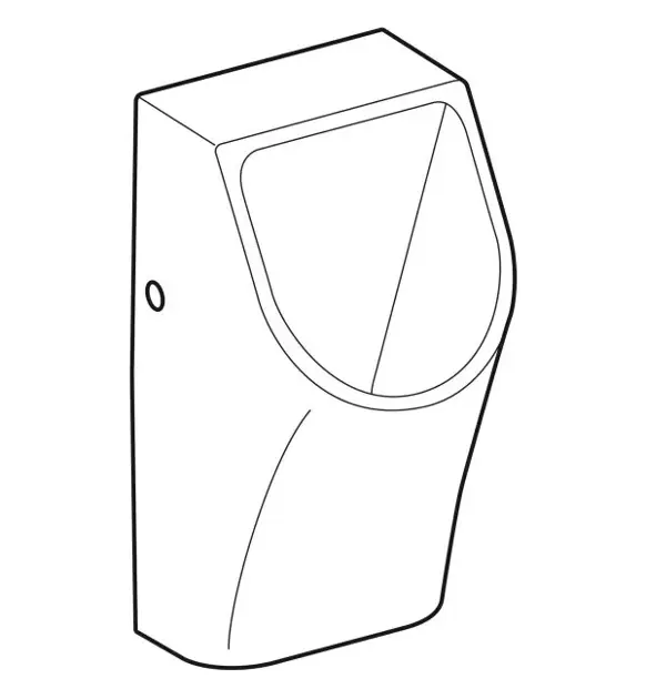 Geberit - Smyle - Piszoár - 500.255.01.1 – 3. kép