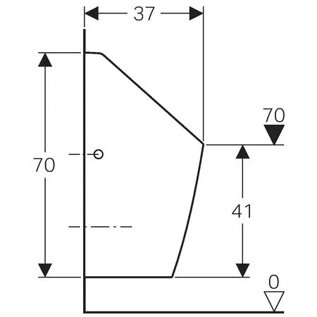 Geberit - Urinals - Piszoár - 116.081.00.1 – 3. kép