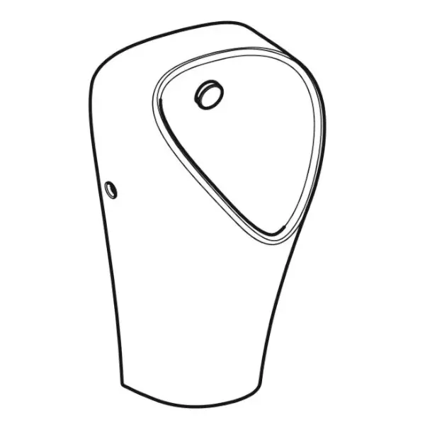 Geberit - Urinals - Piszoár - 501.655.00.8 – 3. kép