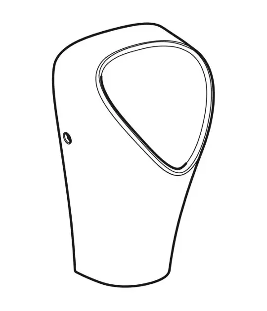 Geberit - Urinals - Piszoár - 501.657.00.8 – 3. kép
